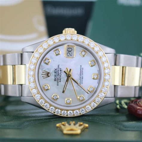 rolex datejust 31mm 2-tone gold white roman markers|Rolex oyster steel 31.